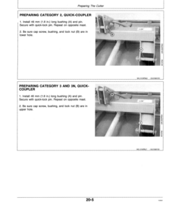 Alternative view of John Deere 1018 Rotary Cutter (-005000) Operator's Manual (OMW40683)