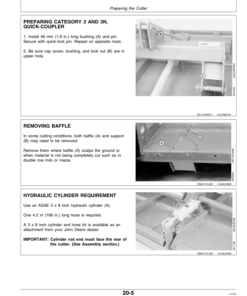 Alternative view of John Deere 1418 Rotary Cutter (011001-) Operator's Manual (OMW44174)