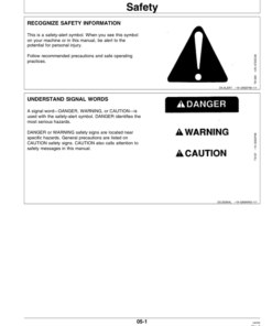 Alternative view of John Deere 640 Standard, 640 Mechanical Loaders Operator's Manual (OMW45009)