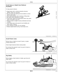 Alternative view of John Deere 721 & 726 Loaders Operator's Manual (OMW48868)