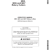 John Deere MX5 Rotary Cutters (000000-001000) MX6 Rotary Cutters (000000-011000) MX7 Rotary Cutters (000000-008000) North America Operator's Manual (OMW49246)