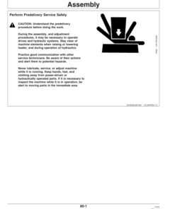 Alternative view of John Deere 640 Standard, 640 Mechanical Loader (028000- ) Operator's Manual (OMW49366)