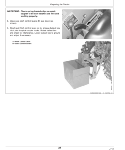 Alternative view of John Deere 419 Loaders Operator's Manual (OMW50422)