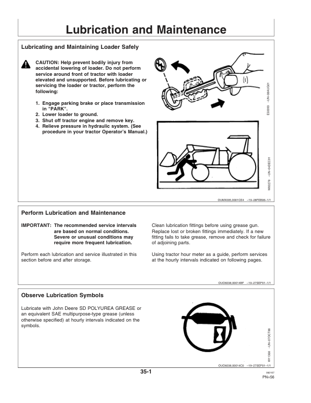 John Deere 741 Loader Operator's Manual (OMW50425) - Image 2