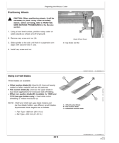 Alternative view of John Deere HX15, HX20, CX15 & CX20 Flex-Wing Rotary Cutters Operator's Manual (OMW51060)