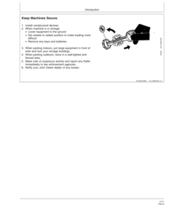 Alternative view of John Deere HX10 Rotary Cutters (006100-008599) HX14 Rotary Cutters (005900-007899) North America Operator's Manual (OMW51647)