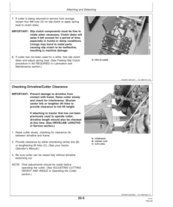 Alternative view of John Deere 609 & 709 Rotary Cutter Operator's Manual (OMW52664)
