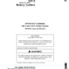 John Deere HX10 Rotary Cutters (008600-009999) HX14 Rotary Cutters (007900-008499) North America Operator's Manual (OMW53337)