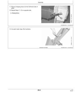 Alternative view of John Deere 305 Loader (000001-) (Europe) Operator's Manual (OMW54185)