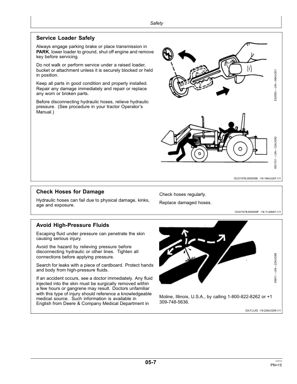 John Deere 300, 300X & 300CX Loaders Operator's Manual (OMW54458) - Image 2