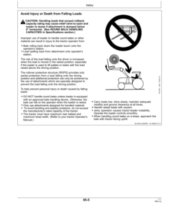 Alternative view of John Deere 563 Loader Operator's Manual (OMW54462)