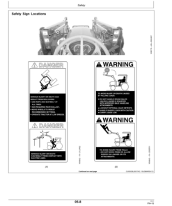 Alternative view of John Deere 741 Loader Operator's Manual (OMW54465)