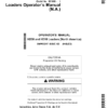 John Deere H260 & H310 Loaders North America (001000- ) Manufactured in Mexico Operator's Manual (OMW55317)