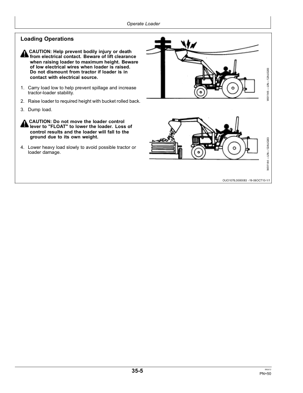 John Deere 300CX Loaders Operator's Manual (OMW56050) - Image 2