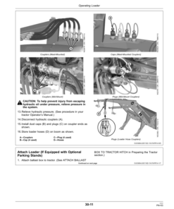 Alternative view of John Deere D170 Loader (001001-) (North America) Operator's Manual (OMW56298)