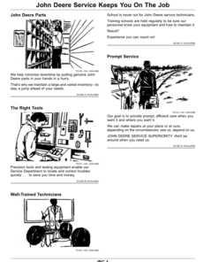 Alternative view of John Deere 512 Loader Operator's Manual (OMW56384)