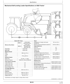 Alternative view of John Deere H240 Loader Operator's Manual (OMW56556)