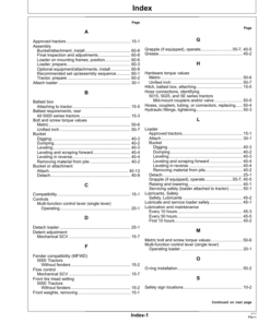 Alternative view of John Deere 562 Loader Operator's Manual (OMW57098)