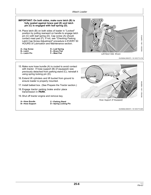 John Deere H160 & H165 Loaders Operator's Manual (OMW57697) - Image 2