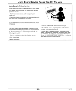 Alternative view of John Deere 553 Loaders North America (009001- ) Operator's Manual (OMW60325)