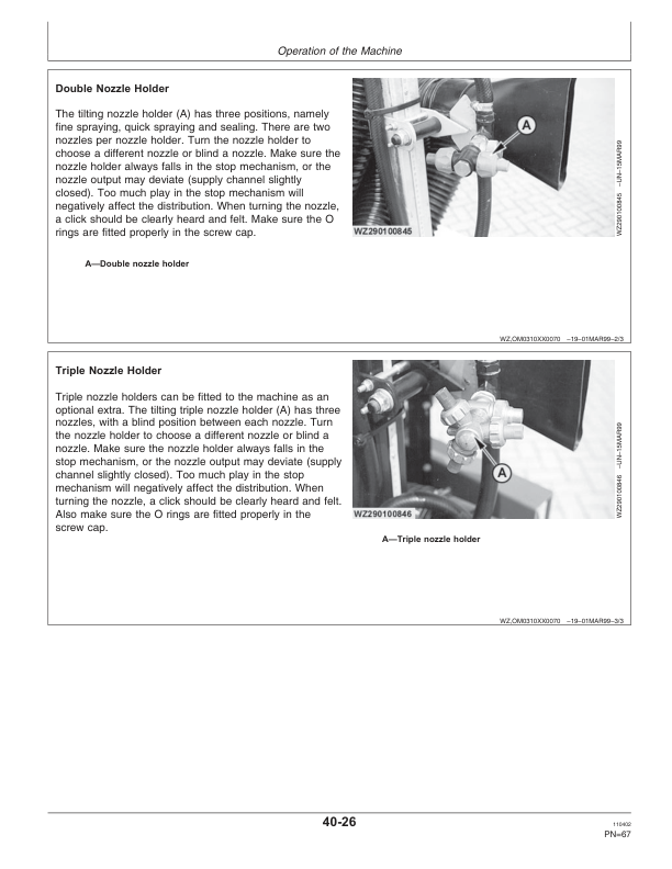 John Deere 310 & 315 Trailed Orchard Sprayers Operator's Manual (OMWZ31001) - Image 3