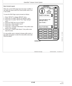 Alternative view of John Deere 508, 510, 512 Mounted Crop Sprayers with EHC-2 Control Unit Operator's Manual (OMWZ51011)