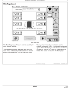 Alternative view of John Deere 724i, 732i & 740i Trailed Crop Sprayerswith EHC-2 Control Unit Operator's Manual (OMWZ72411)