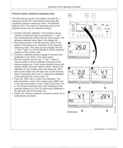 Alternative view of John Deere 824SE, 832SE Trailed Crop Sprayer Operator's Manual (OMWZ82431)
