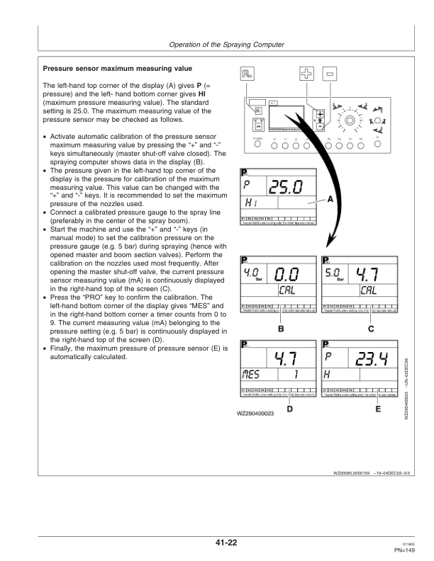 John Deere 824SE, 832SE Trailed Crop Sprayer Operator's Manual (OMWZ82431) - Image 2