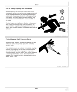 Alternative view of John Deere 832i & 840i Trailed Crop Sprayers with EHC-2 Control Unit Operator's Manual (OMWZ83241)