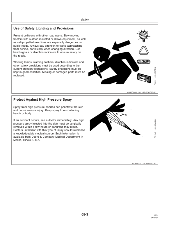 John Deere 832i & 840i Trailed Crop Sprayers with EHC-2 Control Unit Operator's Manual (OMWZ83241) - Image 2