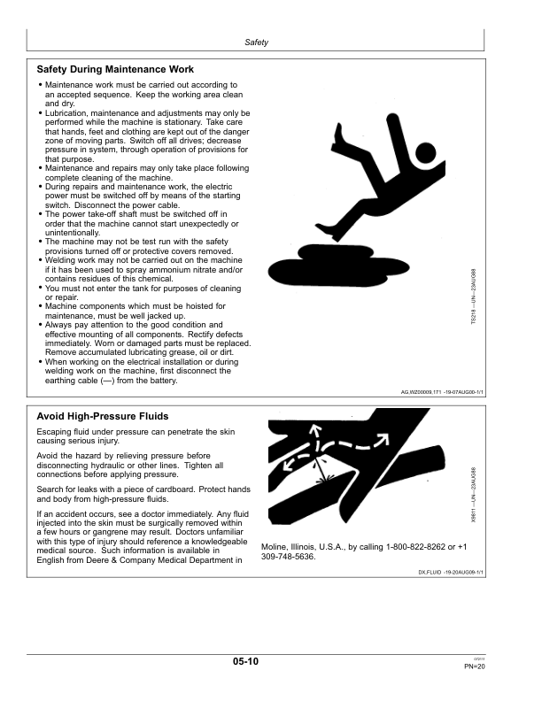 John Deere 832i & 840i Trailed Crop Sprayers with Multi-Function Controller (MFC) Operator's Manual (OMWZW12684) - Image 3