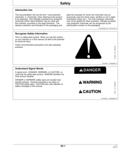 Alternative view of John Deere 724, 732 & 740 Trailed Crop Sprayers with EL-4 Control Unit Operator's Manual (OMWZW13235)
