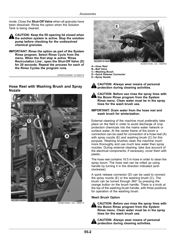 John Deere R944i, R952i, R962i PowrSpray Trailed Crop Sprayers Operator's Manual (OMWZW15980) - Image 3