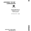John Deere Lindeman 'CZ-100' Corrugator Operator's Manual (OMY51052)