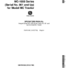 John Deere Integral Carrier MC-1000 Series Operator's Manual (OMY61050)