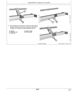 Alternative view of John Deere 215F, 218F, 220F, 222F, 215R, 218R, 220R, 222R (200 Series) Cutting Platforms Operator's Manual (OMYC20448)