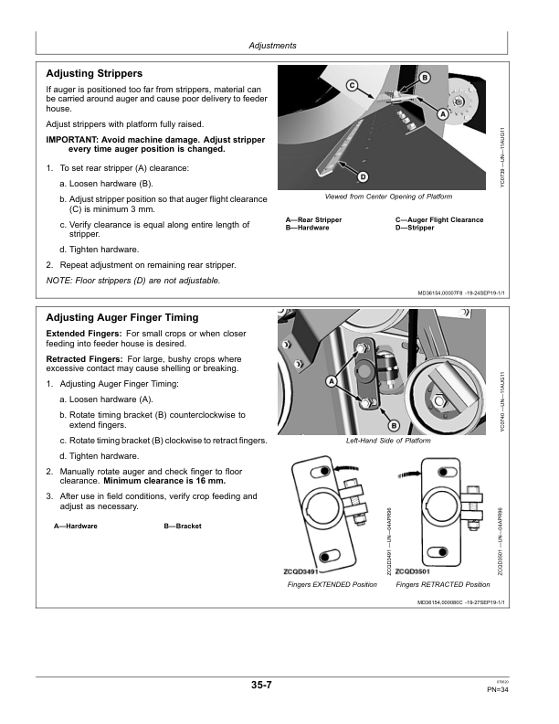 John Deere 314R Cutting Platform Operator's Manual (OMYC23672) - Image 2