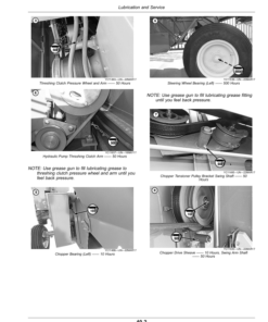 Alternative view of John Deere 4LZ-4 (W80) Full-feeding Combine, 4LZ-5A, 5B, 5C, 6A, 6B, 6C (W80) Full-feeding Combine Operator's Manual (OMYC27712)