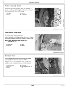 Alternative view of John Deere 4LZ-6(C100) & 4LZ-7(C100) Full-feeding Combine Harvesters Operator's Manual (OMYC27715)