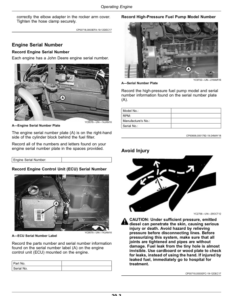 Alternative view of John Deere (C230) 4LZ-11 & (C230) 4LZ-11A Full-Feeder Combine Operator's Manual (OMYC27718)