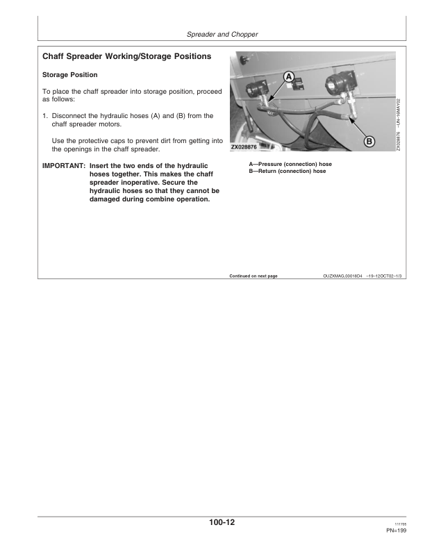 John Deere 9660 WTS Combine Operator's Manual (OMZ102275) - Image 3