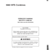 John Deere 9660 WTS Combine (080016-) Operator's Manual (OMZ103949)