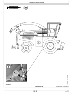Alternative view of John Deere 7200, 7300, 7400, 7500, 7700 & 7800 Self-Propelled Forage Harvesters Operator's Manual (OMZ104000)
