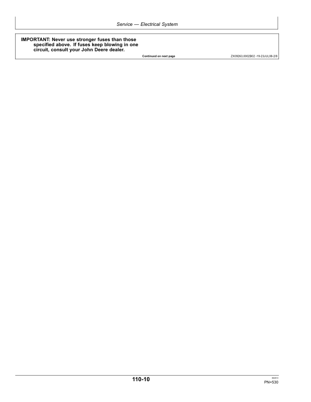 John Deere 7250, 7350, 7450, 7550, 7750 & 7850 Self- Propelled Forage Harvesters Operator's Manual (OMZ104746) - Image 3