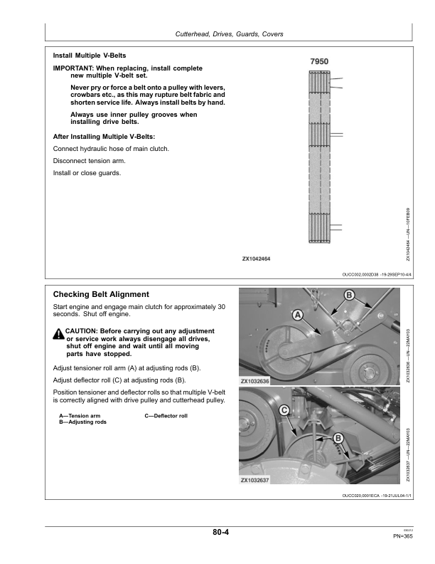 John Deere 7950 Self- Propelled Forage Harvesters Operator's Manual (OMZ106120) - Image 3