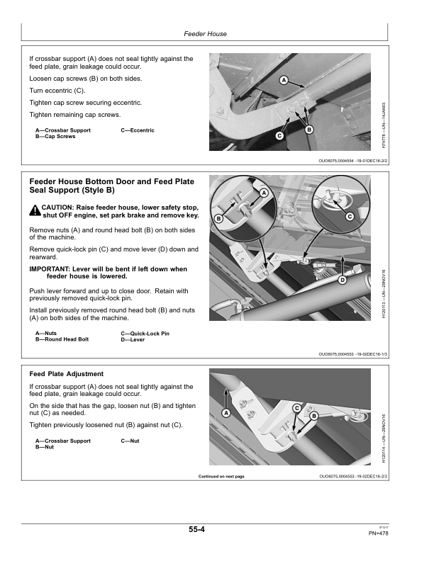 John Deere S760, S770, S780, S785, S790 & HillMaster Combines Operator's Manual (OMZ200693) - Image 2