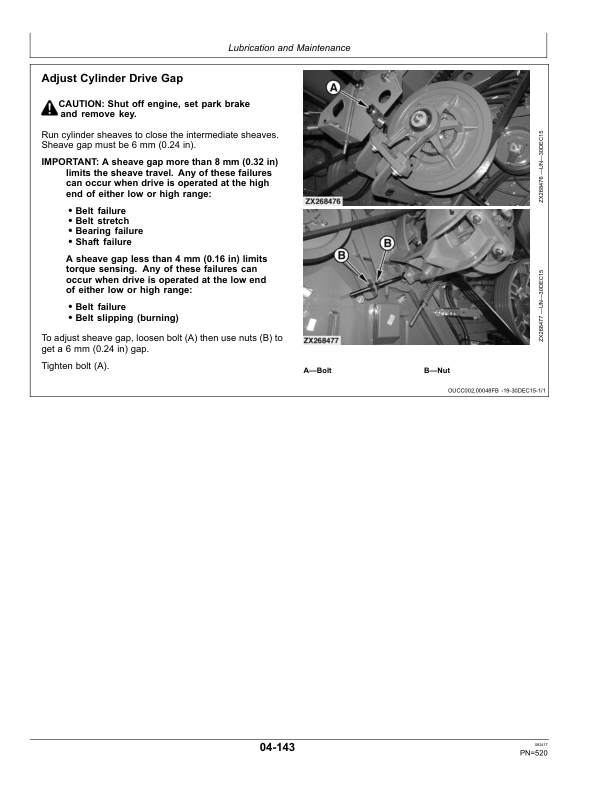 John Deere W540, W550, W650, W660, T550, T560, T660, T670 & HillMaster Combines Operator's Manual (OMZ200830) - Image 4