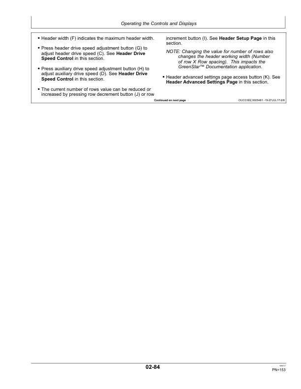 John Deere 8100, 8200, 8300, 8400, 8500, 8600, 8700 & 8800 Self-Propelled Forage Harvesters Operator's Manual (OMZ200968) - Image 2