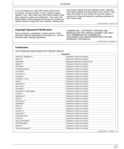 Alternative view of John Deere 8100, 8200, 8300, 8400, 8500, 8600, 8700 & 8800 Self-PropelledForage Harvesters Operator's Manual (OMZ200999)